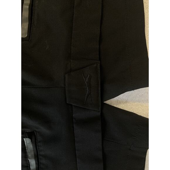 Slazenger Black Performance Shorts Sz 32 Moisture Wicking Quick Dry Stretch - Picture 6 of 7